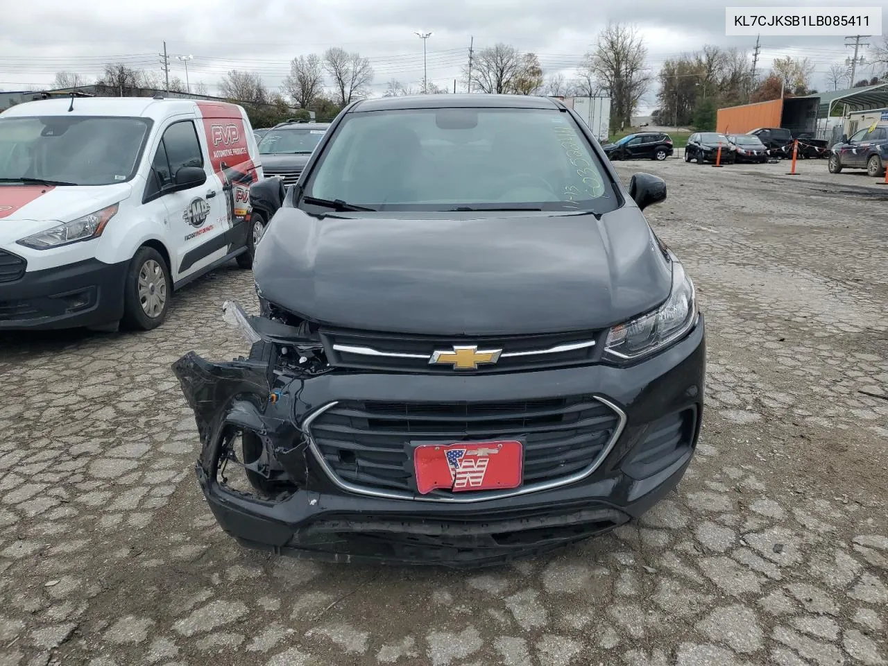 2020 Chevrolet Trax Ls VIN: KL7CJKSB1LB085411 Lot: 80352244