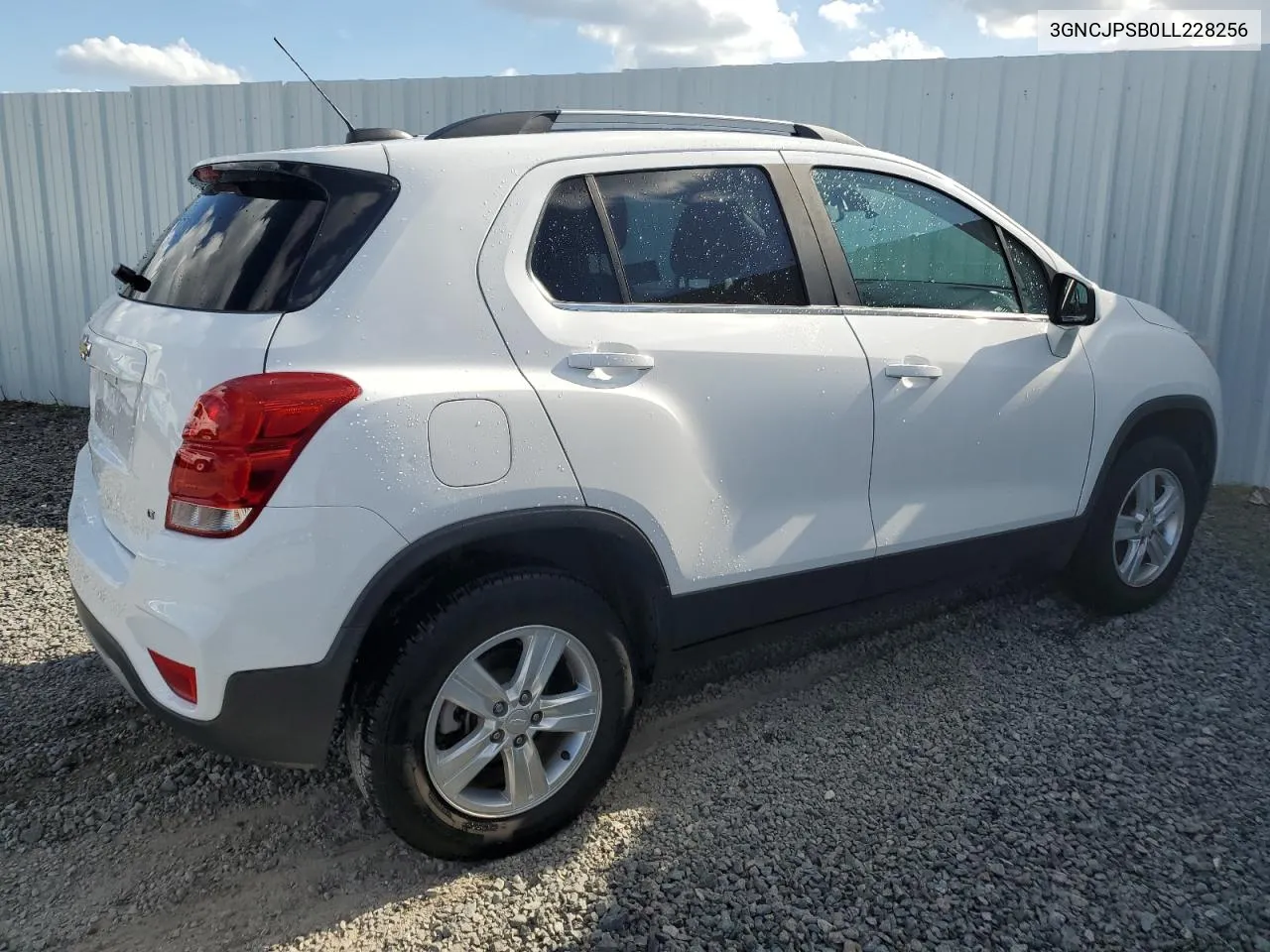 2020 Chevrolet Trax 1Lt VIN: 3GNCJPSB0LL228256 Lot: 80444024