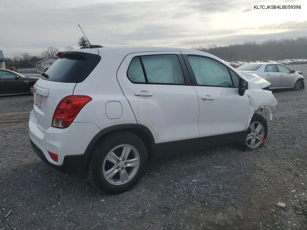 2020 Chevrolet Trax Ls VIN: KL7CJKSB4LB059398 Lot: 80568984