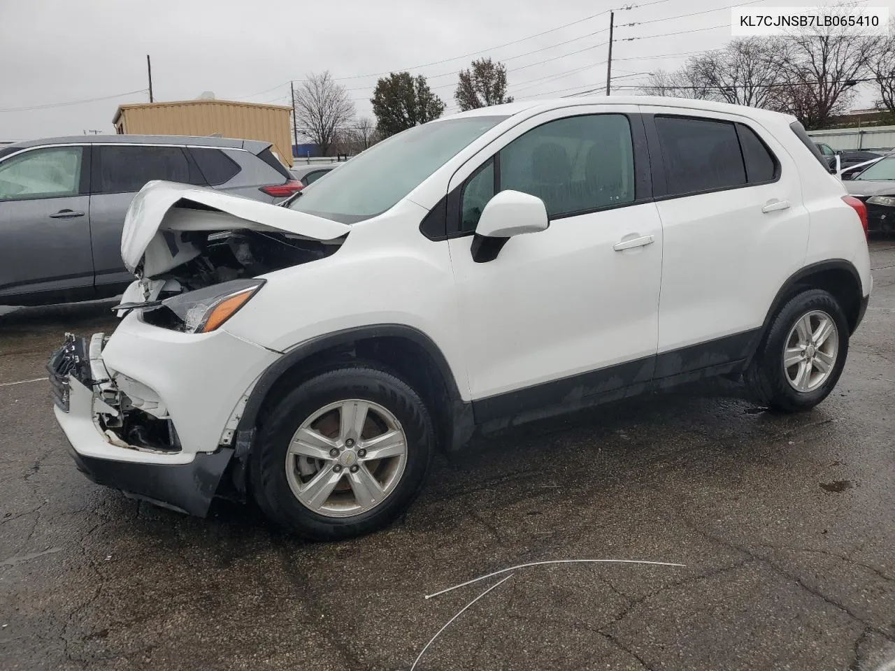 2020 Chevrolet Trax Ls VIN: KL7CJNSB7LB065410 Lot: 80594384