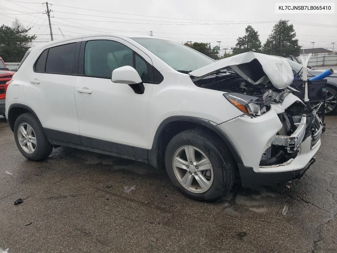 2020 Chevrolet Trax Ls VIN: KL7CJNSB7LB065410 Lot: 80594384