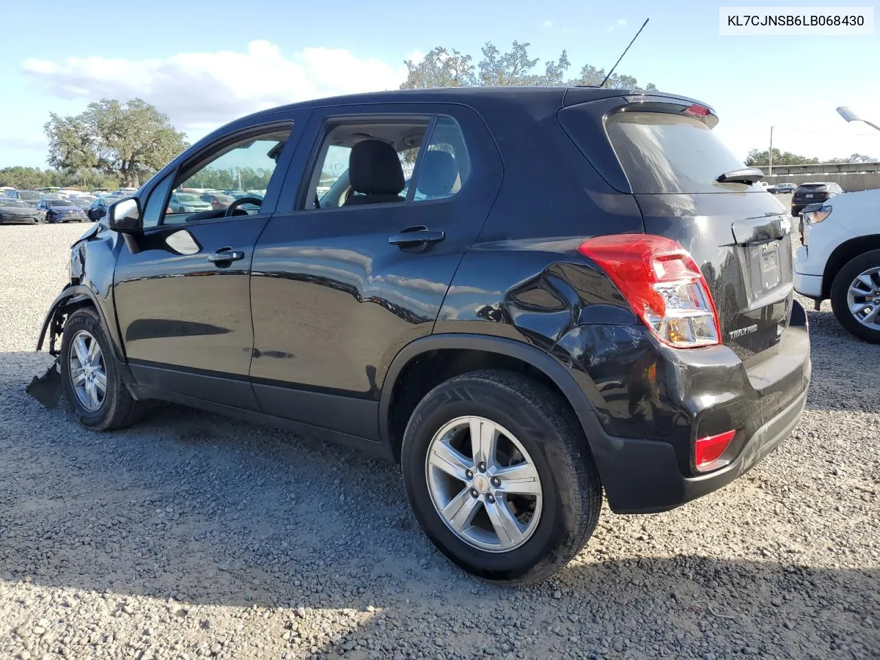 2020 Chevrolet Trax Ls VIN: KL7CJNSB6LB068430 Lot: 80644774