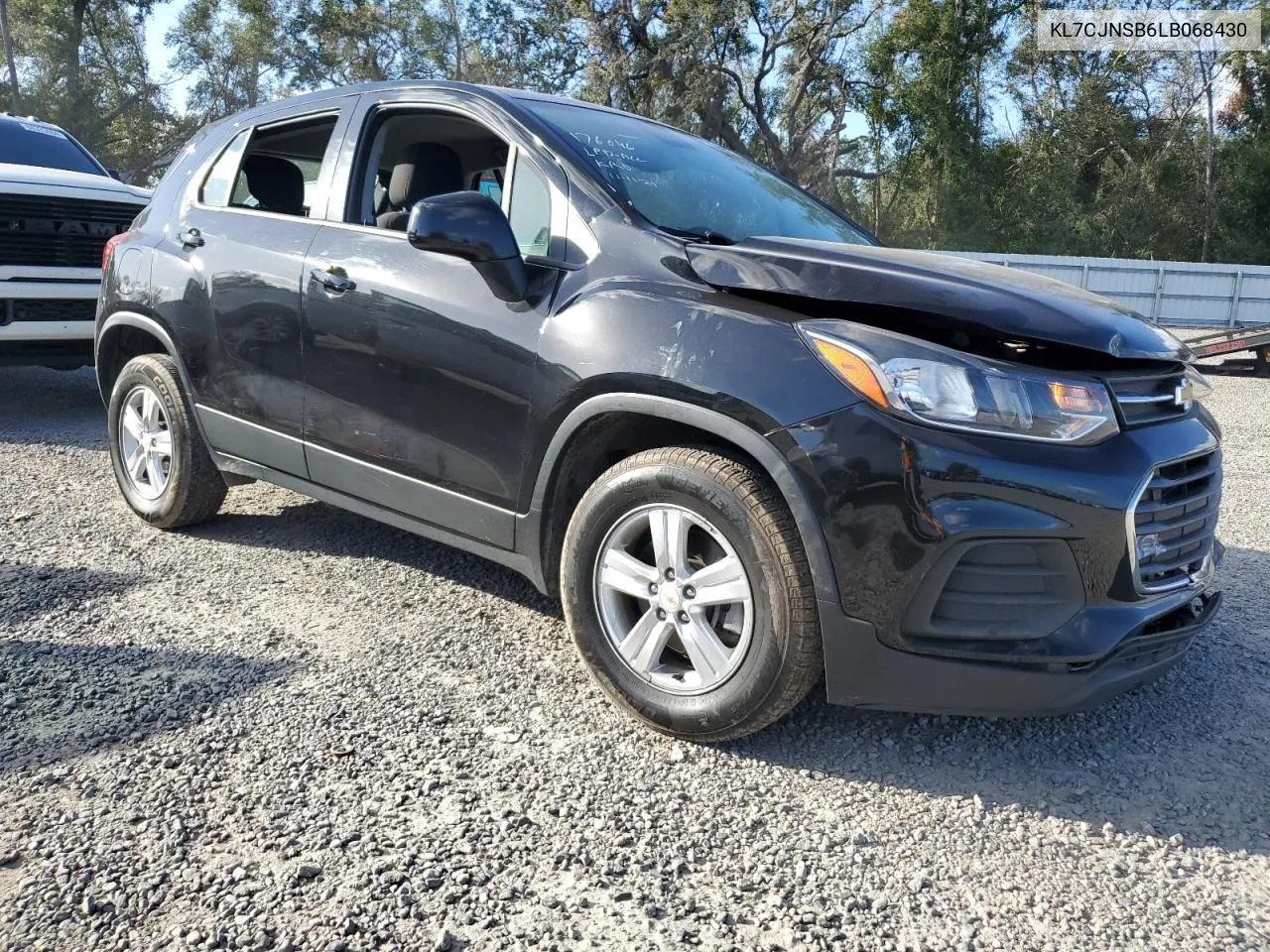 2020 Chevrolet Trax Ls VIN: KL7CJNSB6LB068430 Lot: 80644774