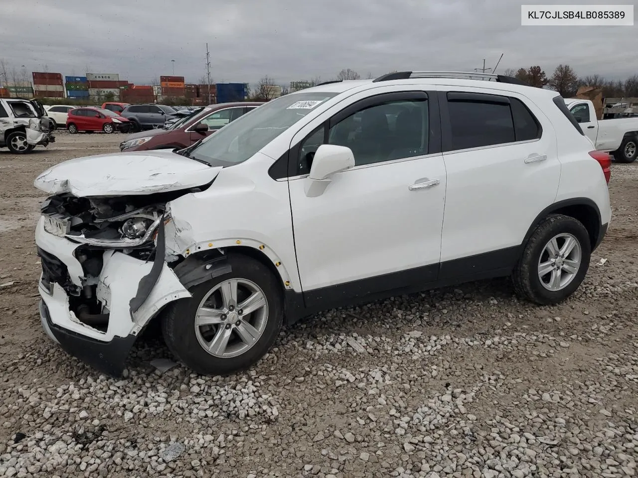 2020 Chevrolet Trax 1Lt VIN: KL7CJLSB4LB085389 Lot: 81106594