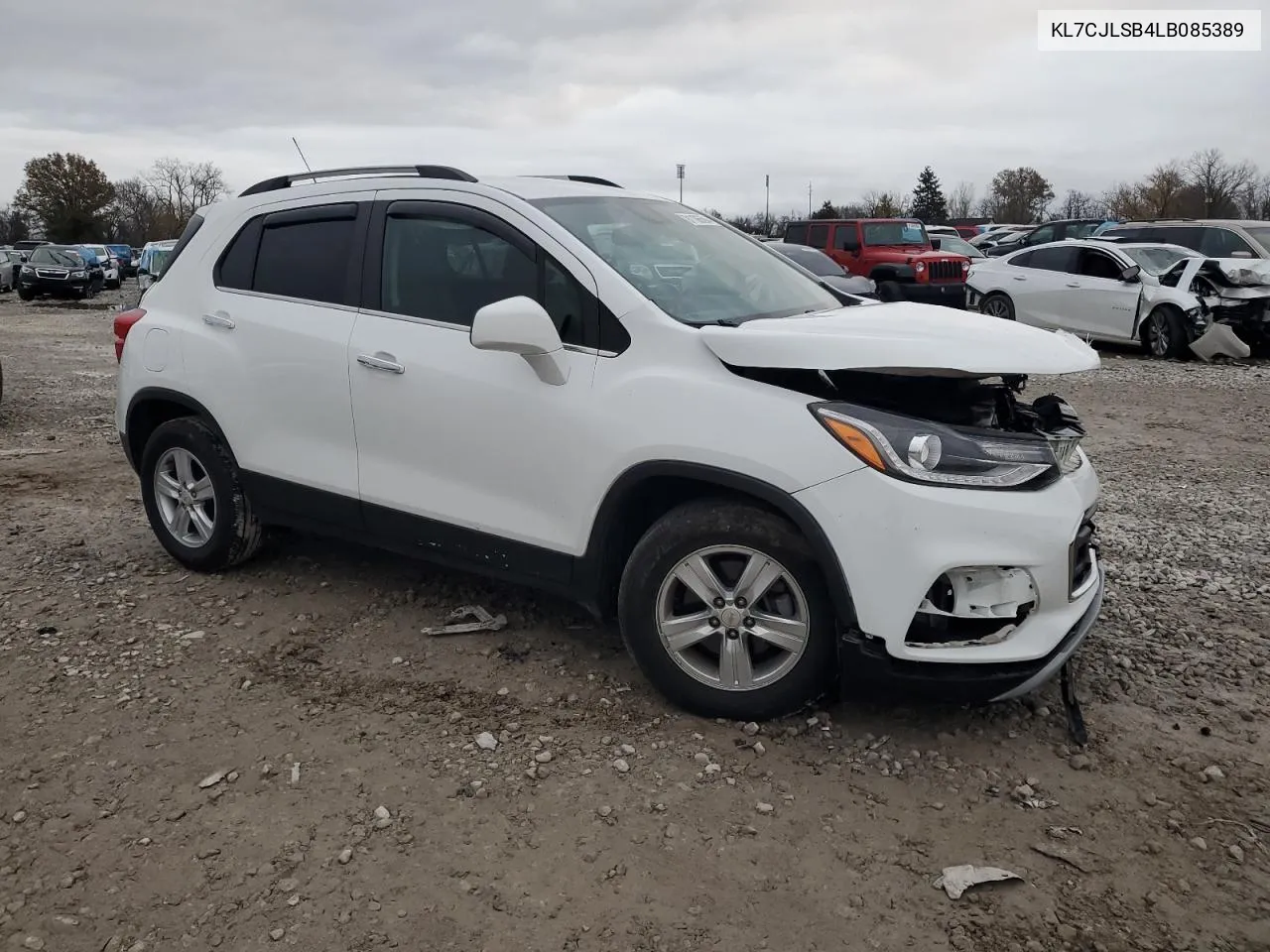 2020 Chevrolet Trax 1Lt VIN: KL7CJLSB4LB085389 Lot: 81106594