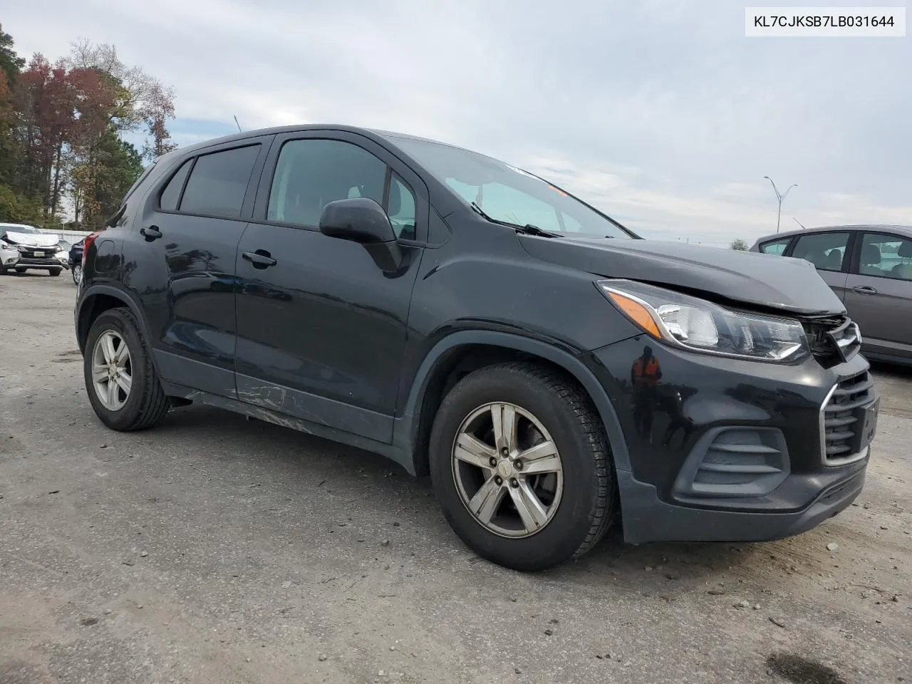 2020 Chevrolet Trax Ls VIN: KL7CJKSB7LB031644 Lot: 81109184