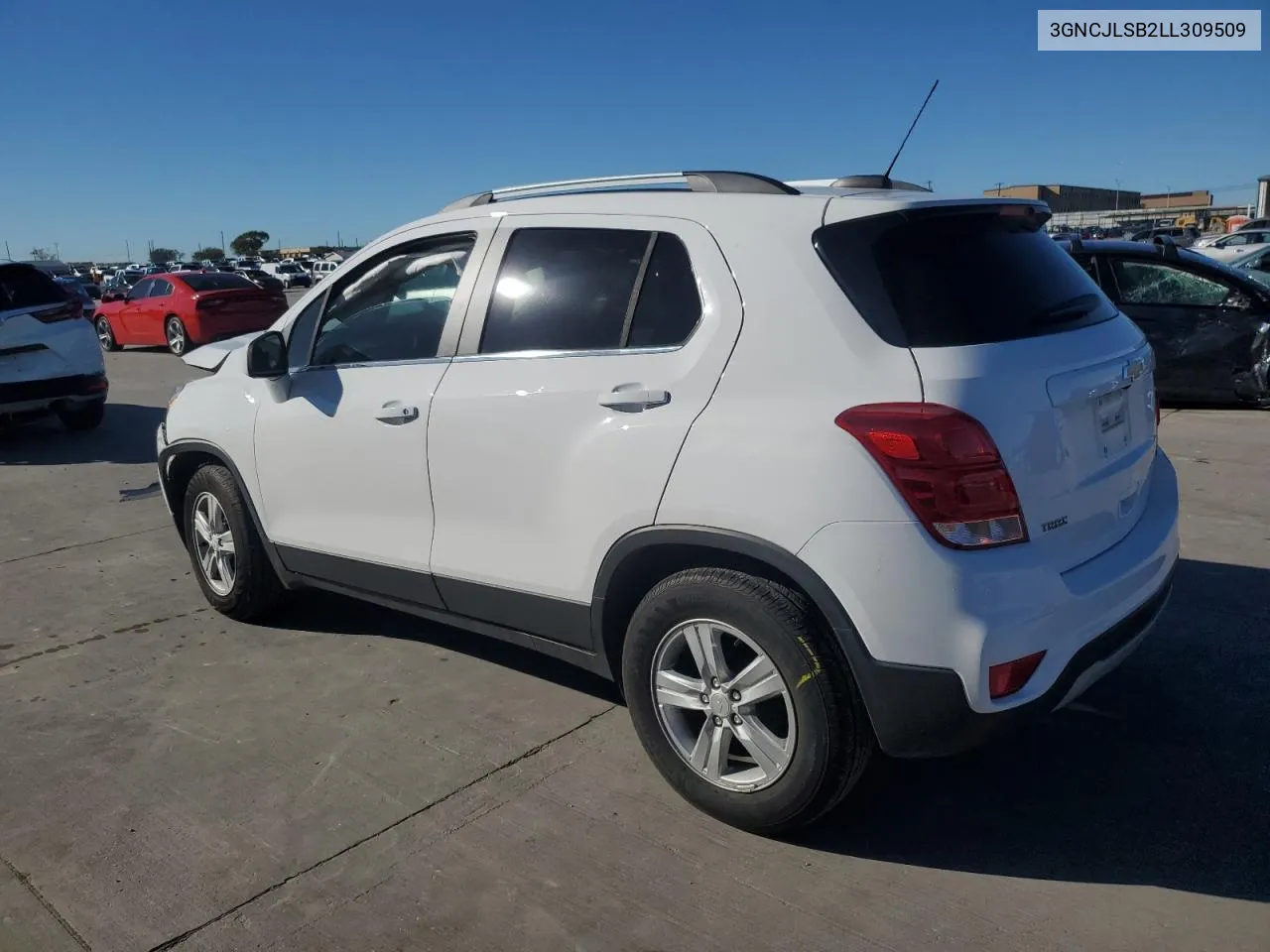 2020 Chevrolet Trax 1Lt VIN: 3GNCJLSB2LL309509 Lot: 81425414