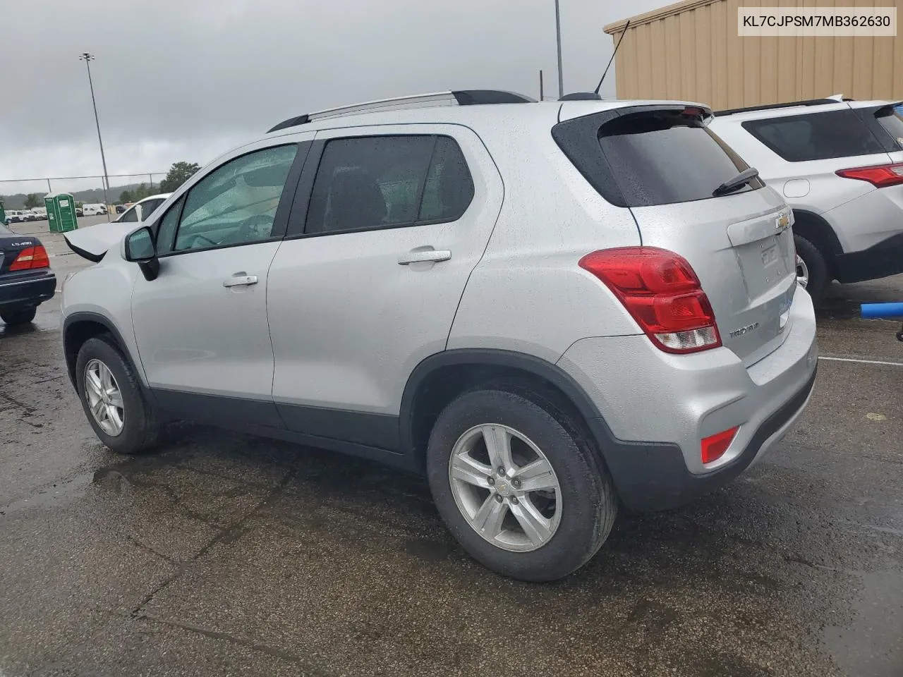 2021 Chevrolet Trax 1Lt VIN: KL7CJPSM7MB362630 Lot: 61793074