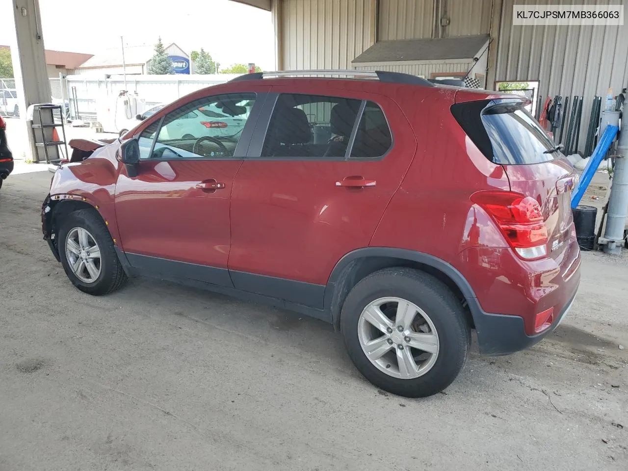 KL7CJPSM7MB366063 2021 Chevrolet Trax 1Lt