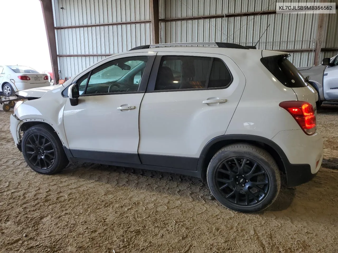 2021 Chevrolet Trax 1Lt VIN: KL7CJLSB9MB356562 Lot: 68557744