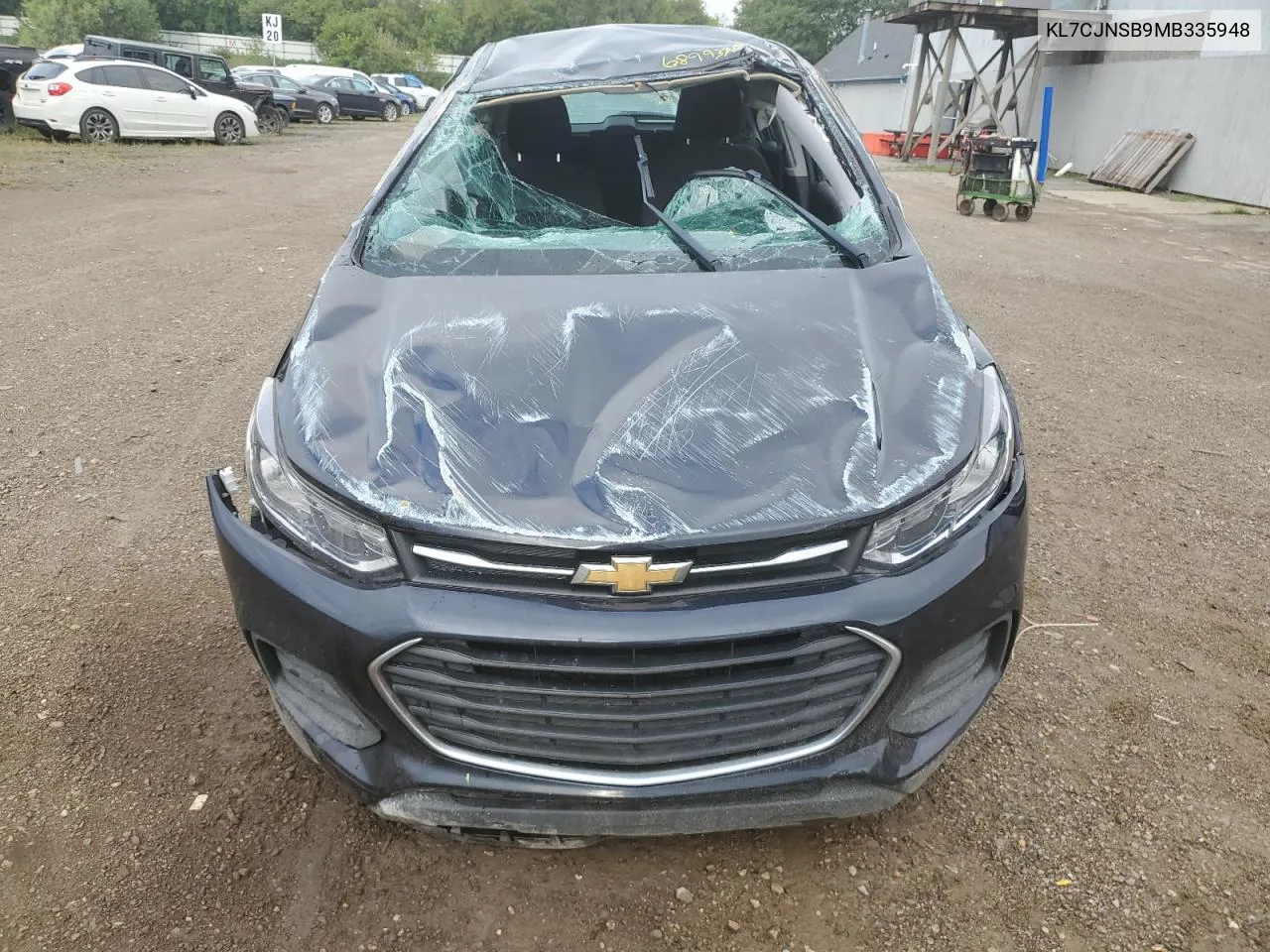 2021 Chevrolet Trax Ls VIN: KL7CJNSB9MB335948 Lot: 68993714