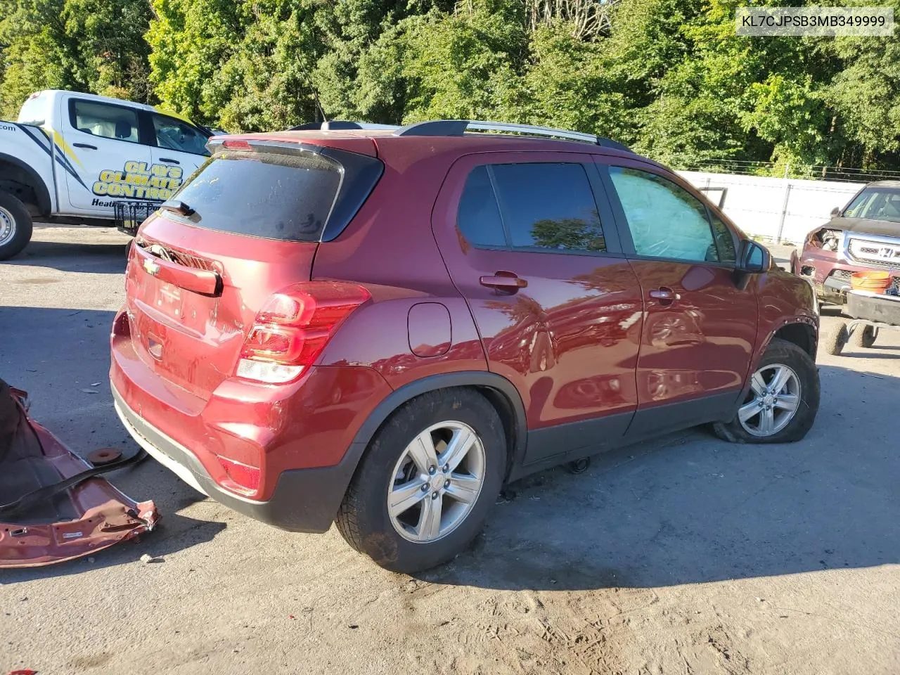 KL7CJPSB3MB349999 2021 Chevrolet Trax 1Lt