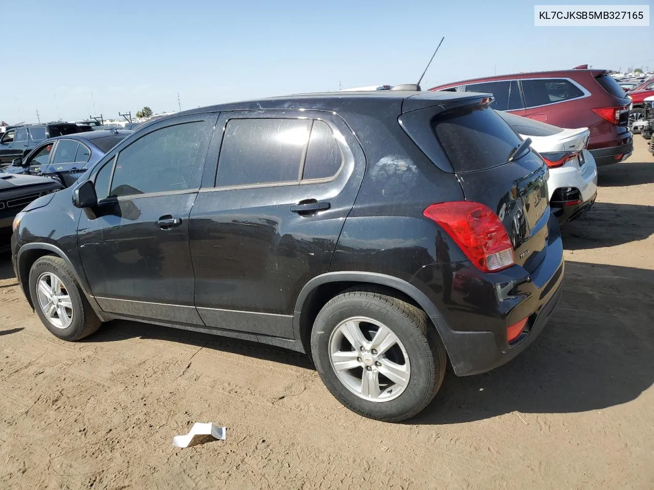 2021 Chevrolet Trax Ls VIN: KL7CJKSB5MB327165 Lot: 70785684