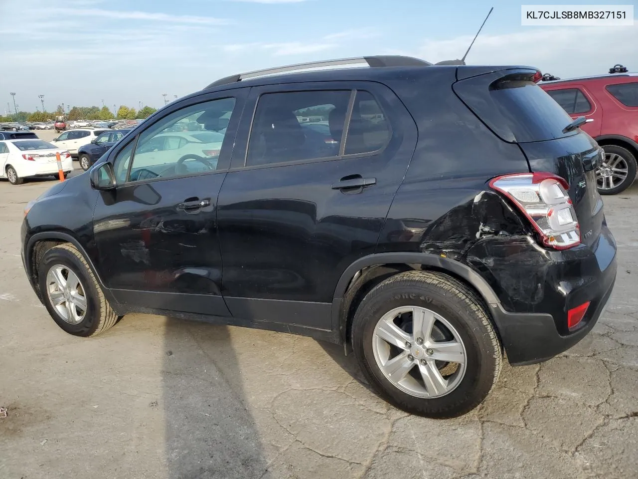 KL7CJLSB8MB327151 2021 Chevrolet Trax 1Lt