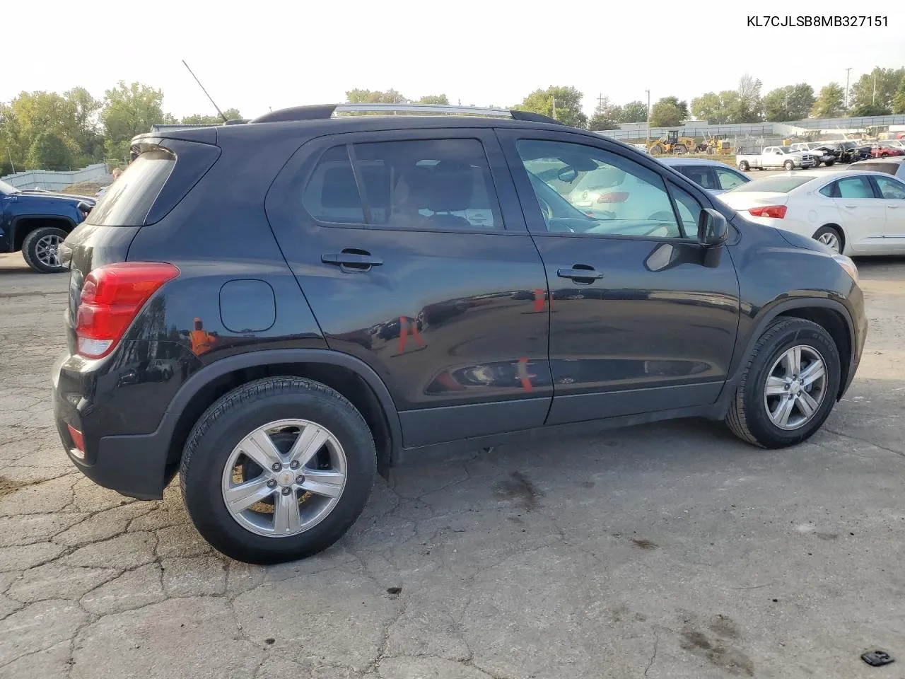 2021 Chevrolet Trax 1Lt VIN: KL7CJLSB8MB327151 Lot: 71232874