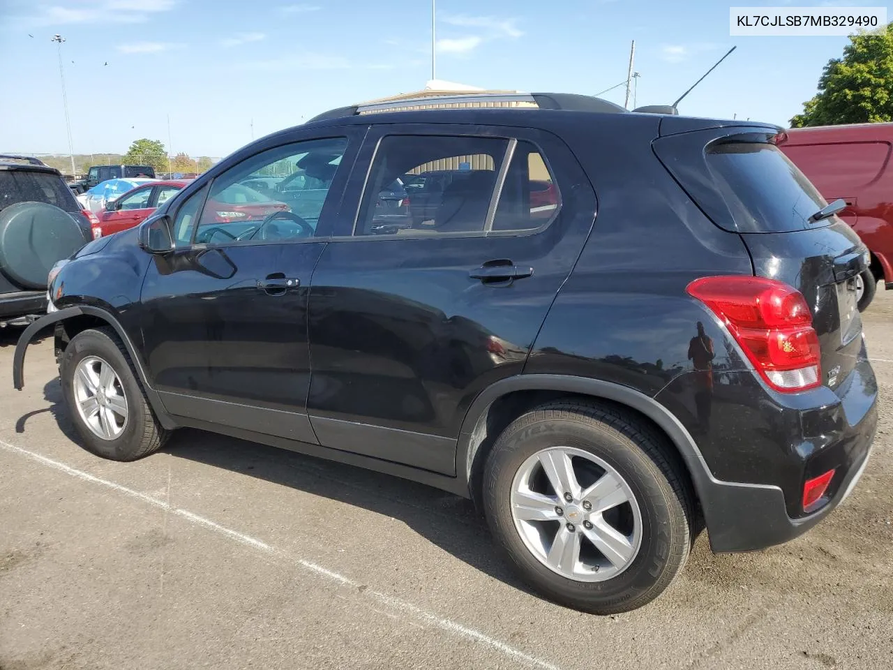 2021 Chevrolet Trax 1Lt VIN: KL7CJLSB7MB329490 Lot: 72211444