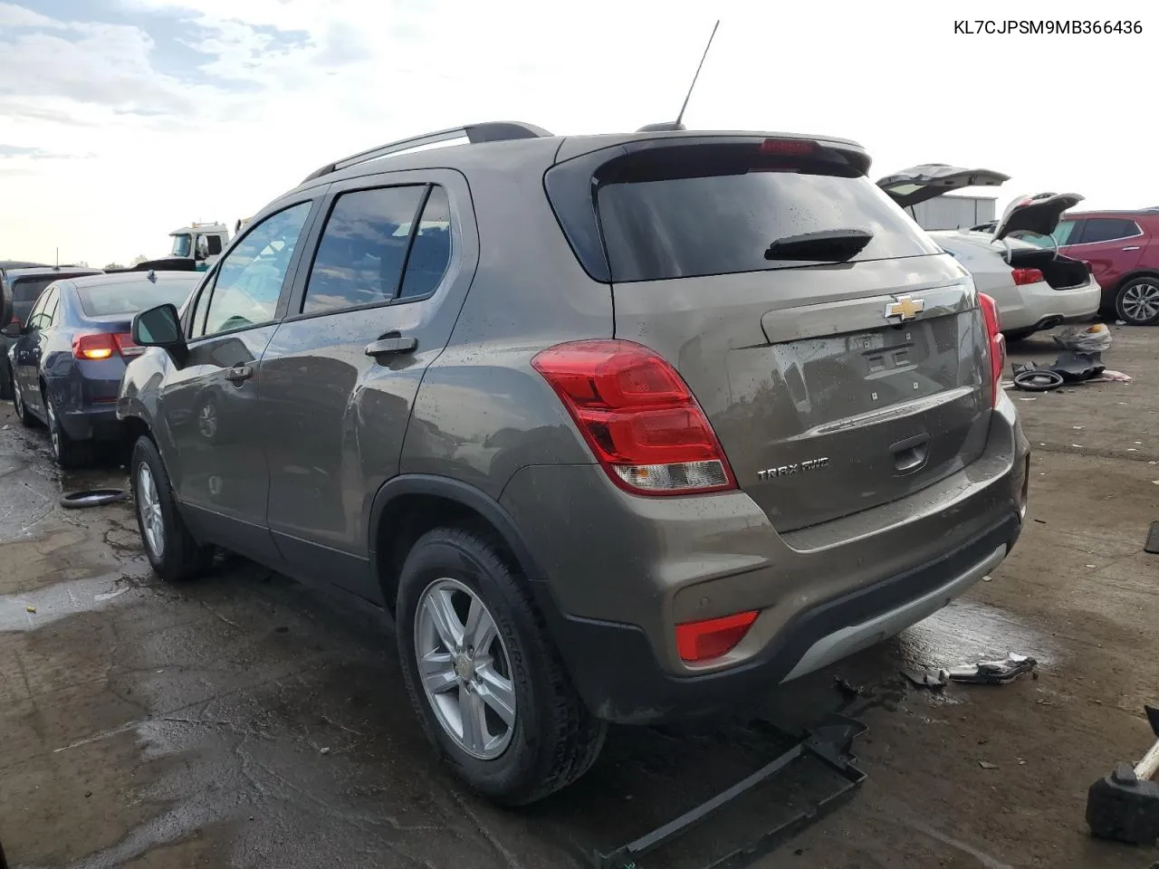 KL7CJPSM9MB366436 2021 Chevrolet Trax 1Lt