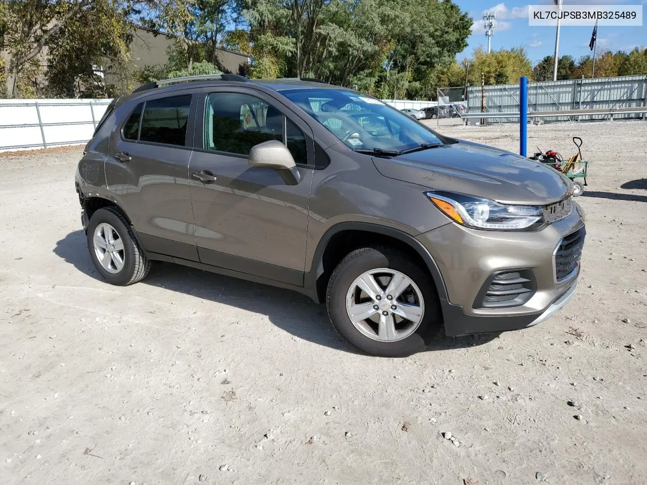 2021 Chevrolet Trax 1Lt VIN: KL7CJPSB3MB325489 Lot: 72613354