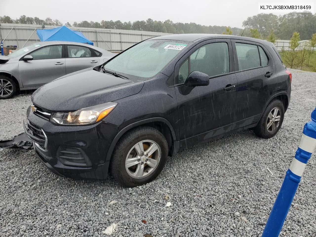 2021 Chevrolet Trax Ls VIN: KL7CJKSBXMB318459 Lot: 73393084