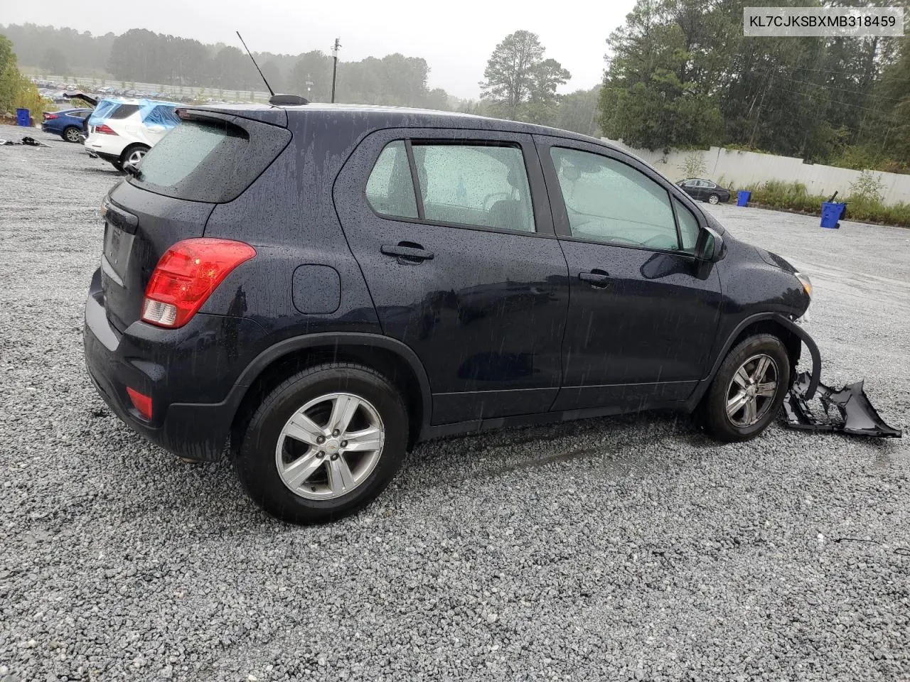 2021 Chevrolet Trax Ls VIN: KL7CJKSBXMB318459 Lot: 73393084