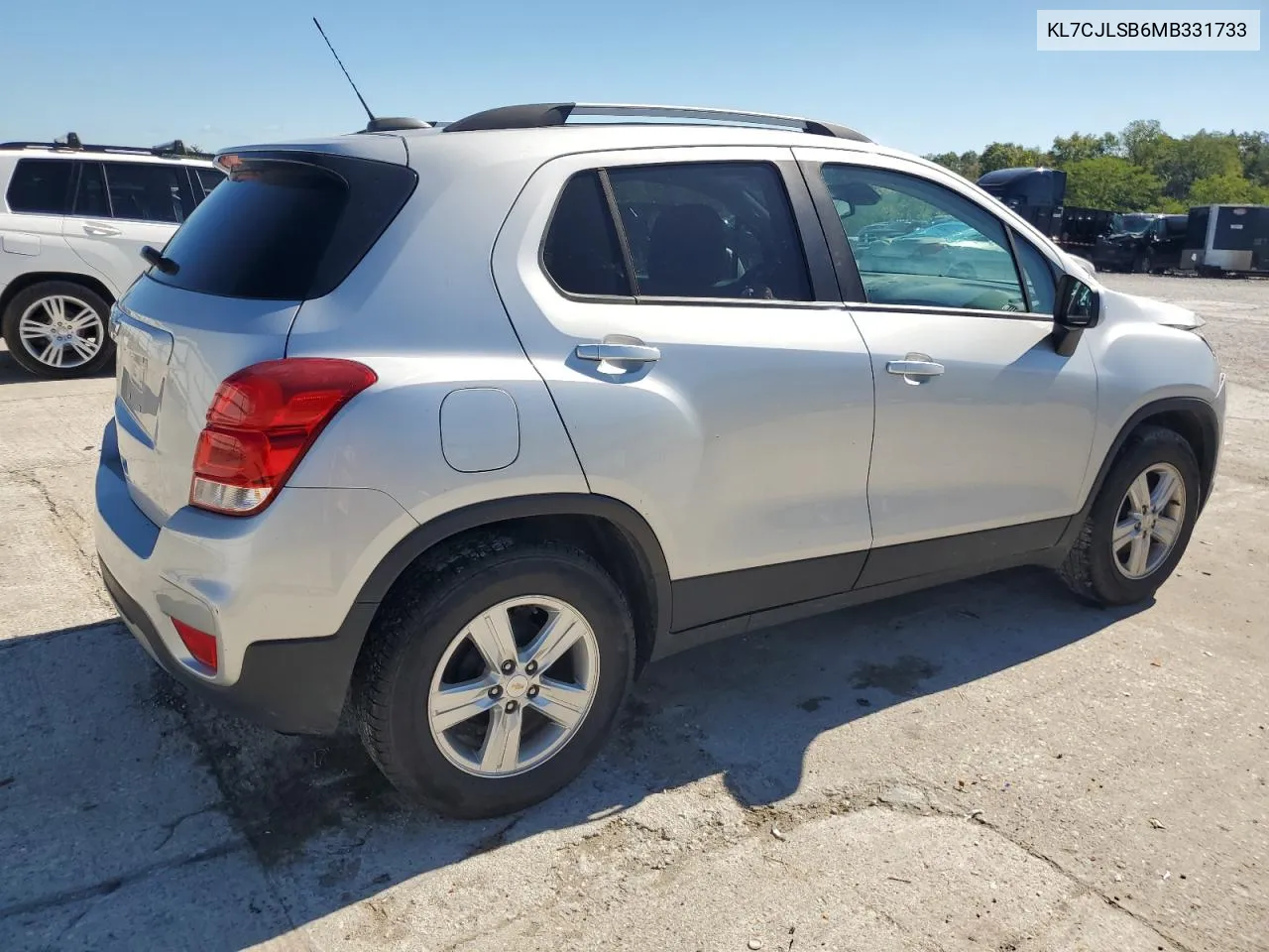 2021 Chevrolet Trax 1Lt VIN: KL7CJLSB6MB331733 Lot: 73463354