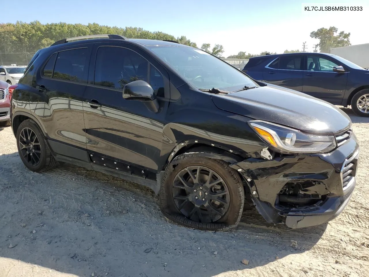 2021 Chevrolet Trax 1Lt VIN: KL7CJLSB6MB310333 Lot: 73908264