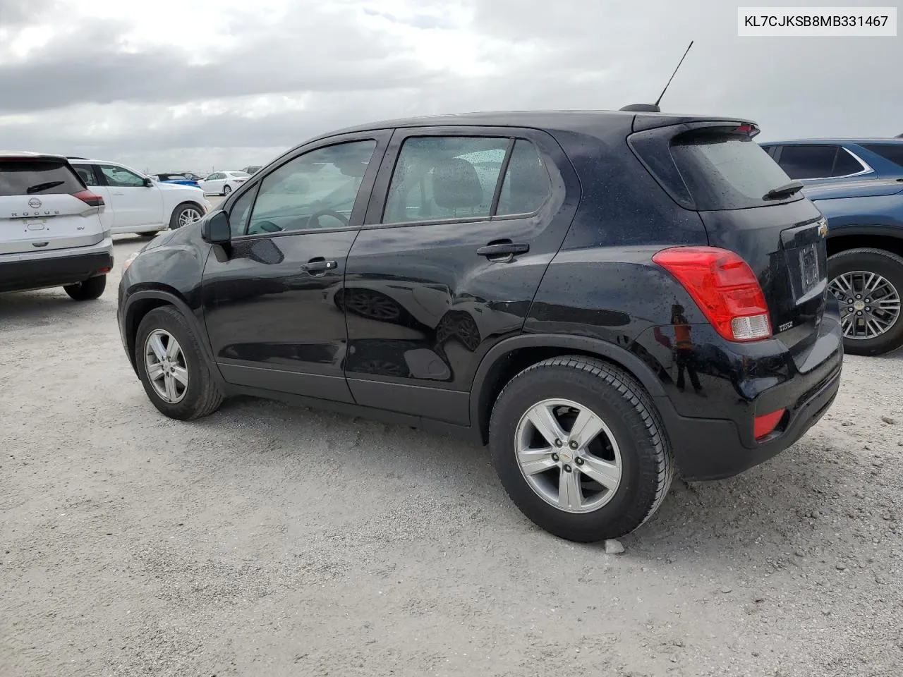 2021 Chevrolet Trax Ls VIN: KL7CJKSB8MB331467 Lot: 74278104