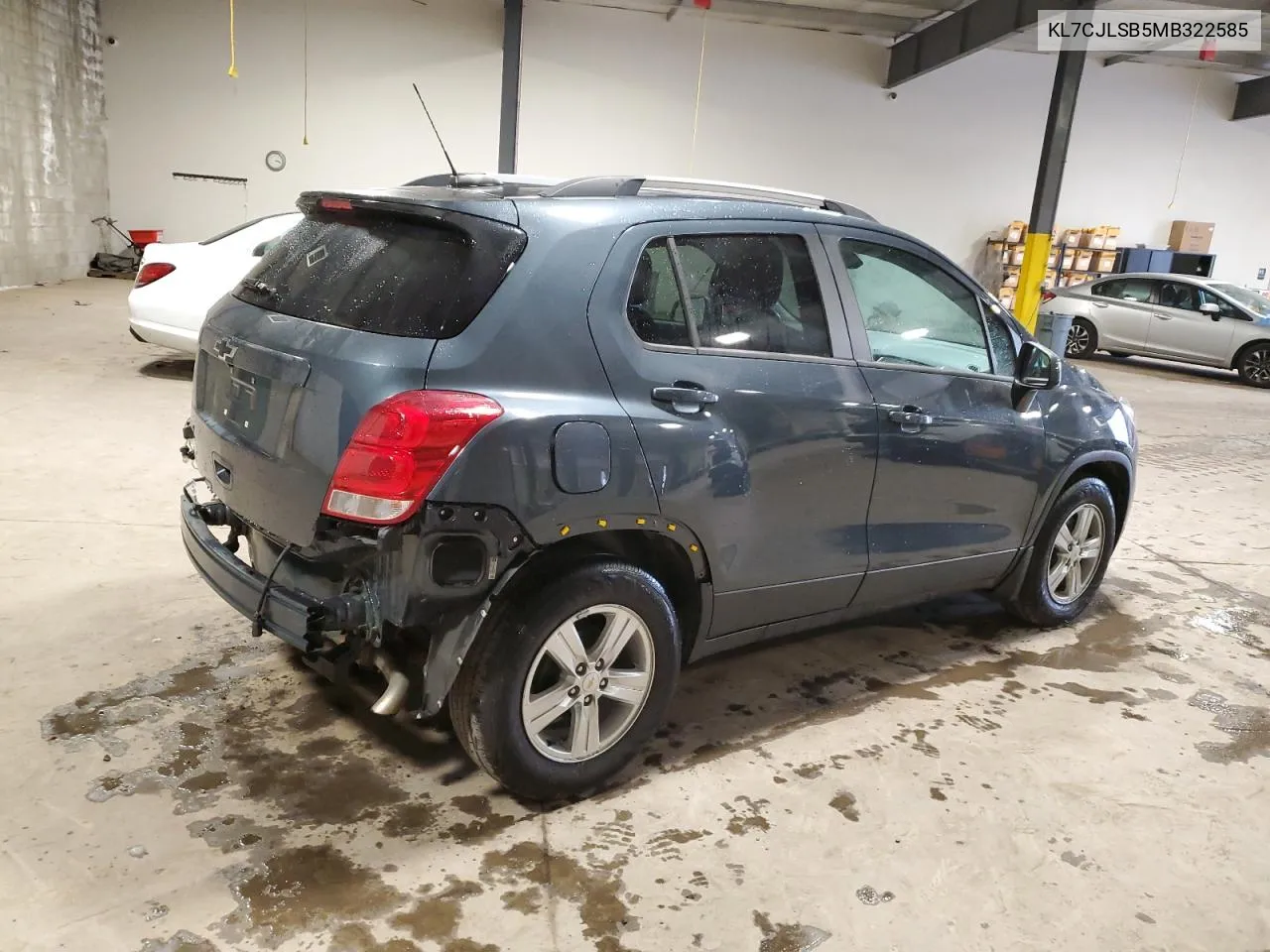 2021 Chevrolet Trax 1Lt VIN: KL7CJLSB5MB322585 Lot: 74482804