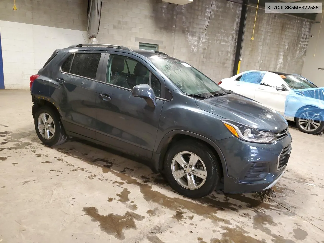 2021 Chevrolet Trax 1Lt VIN: KL7CJLSB5MB322585 Lot: 74482804