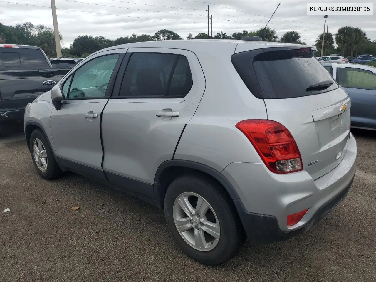 KL7CJKSB3MB338195 2021 Chevrolet Trax Ls