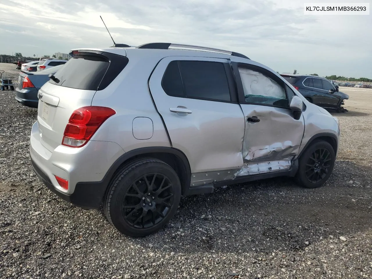 2021 Chevrolet Trax 1Lt VIN: KL7CJLSM1MB366293 Lot: 76277524