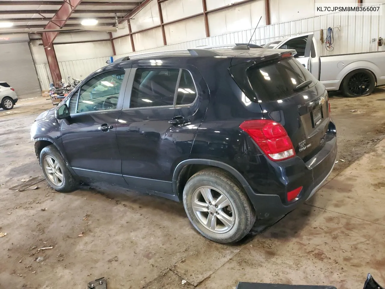 2021 Chevrolet Trax 1Lt VIN: KL7CJPSM8MB366007 Lot: 76607054