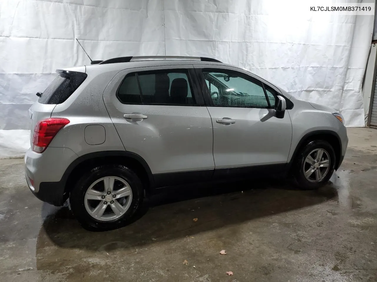 2021 Chevrolet Trax 1Lt VIN: KL7CJLSM0MB371419 Lot: 76754064