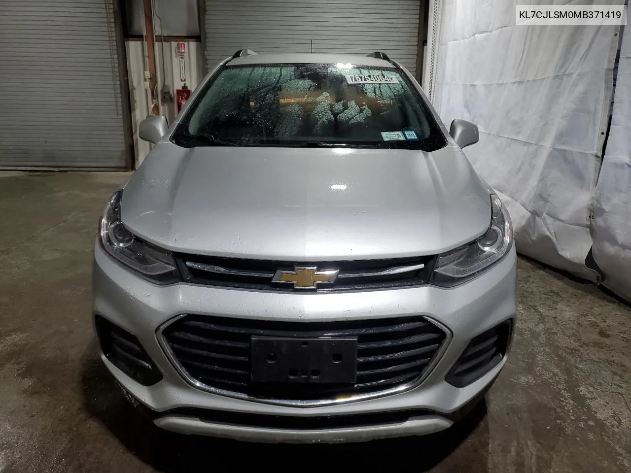 2021 Chevrolet Trax 1Lt VIN: KL7CJLSM0MB371419 Lot: 76754064