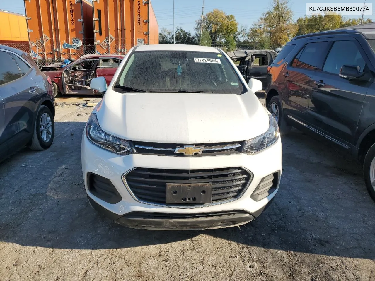 KL7CJKSB5MB300774 2021 Chevrolet Trax Ls