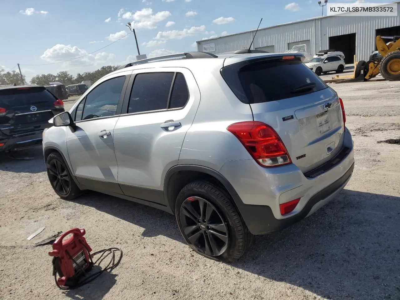 2021 Chevrolet Trax 1Lt VIN: KL7CJLSB7MB333572 Lot: 77198554