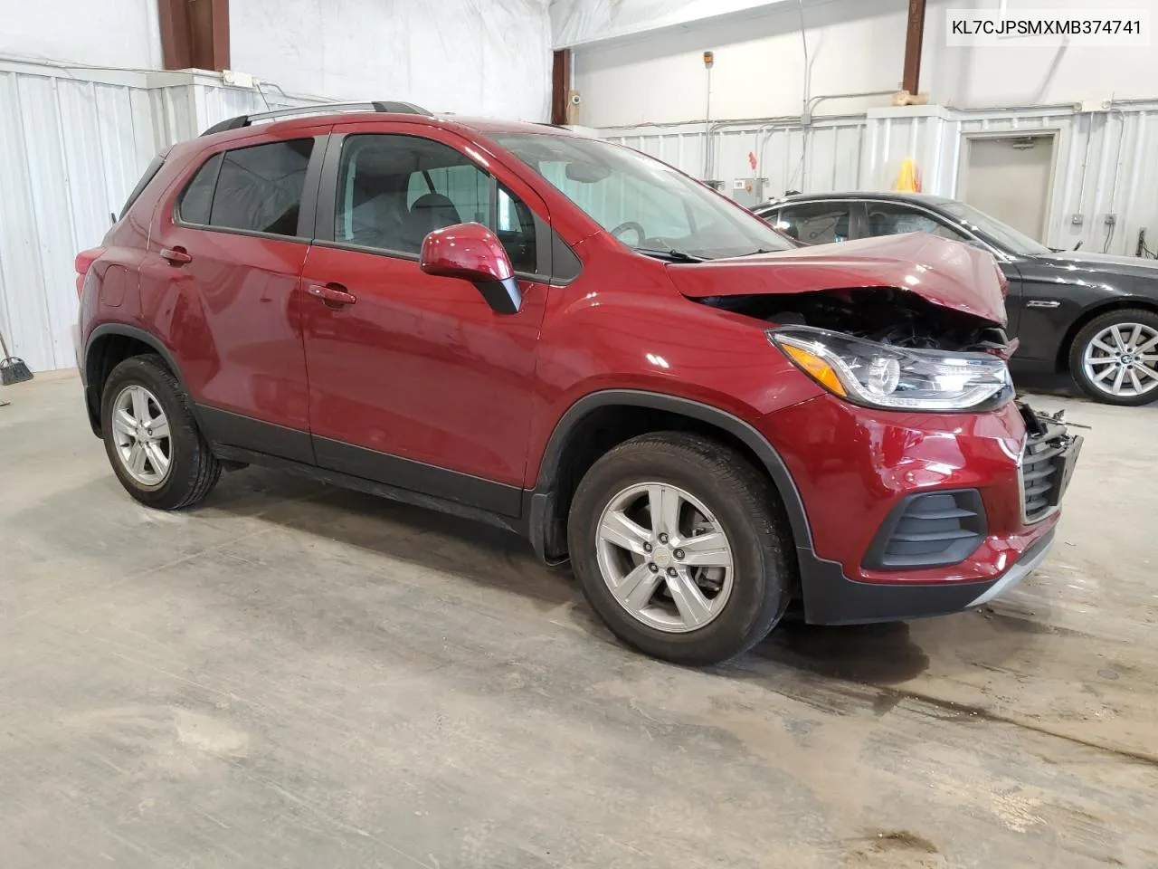 2021 Chevrolet Trax 1Lt VIN: KL7CJPSMXMB374741 Lot: 77478414