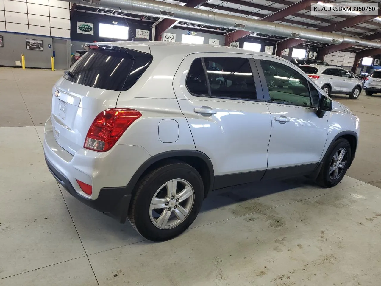 KL7CJKSBXMB350750 2021 Chevrolet Trax Ls