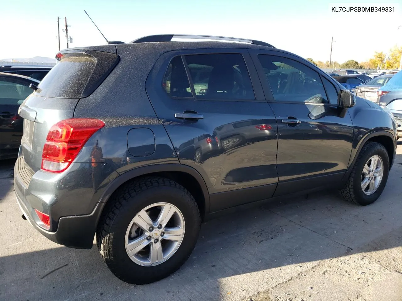 2021 Chevrolet Trax 1Lt VIN: KL7CJPSB0MB349331 Lot: 77698364