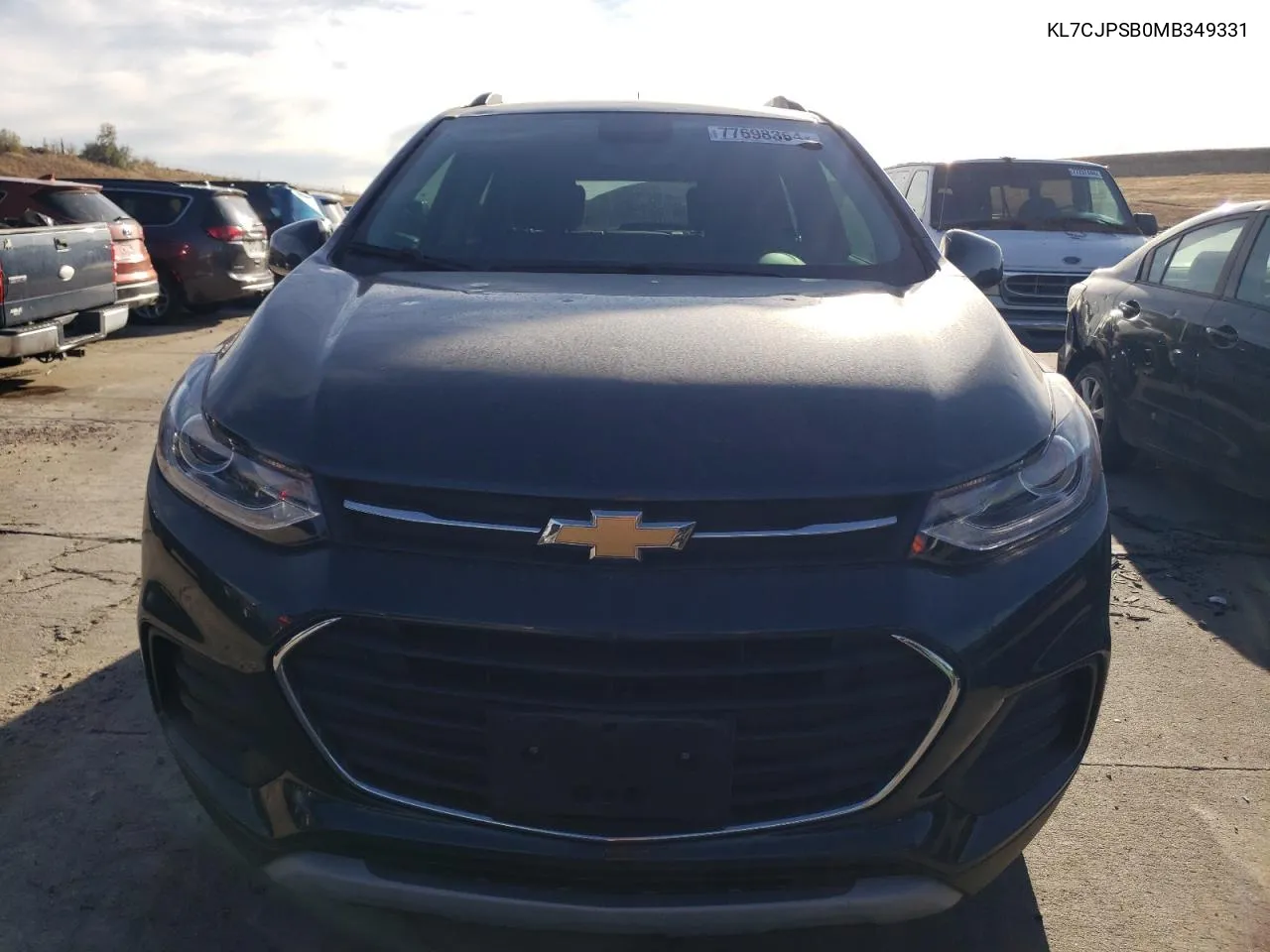 2021 Chevrolet Trax 1Lt VIN: KL7CJPSB0MB349331 Lot: 77698364