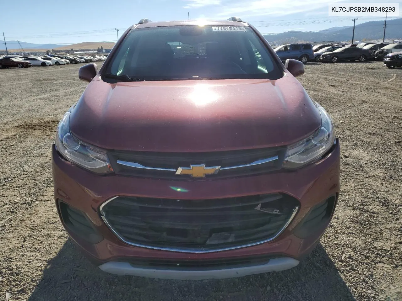 KL7CJPSB2MB348293 2021 Chevrolet Trax 1Lt