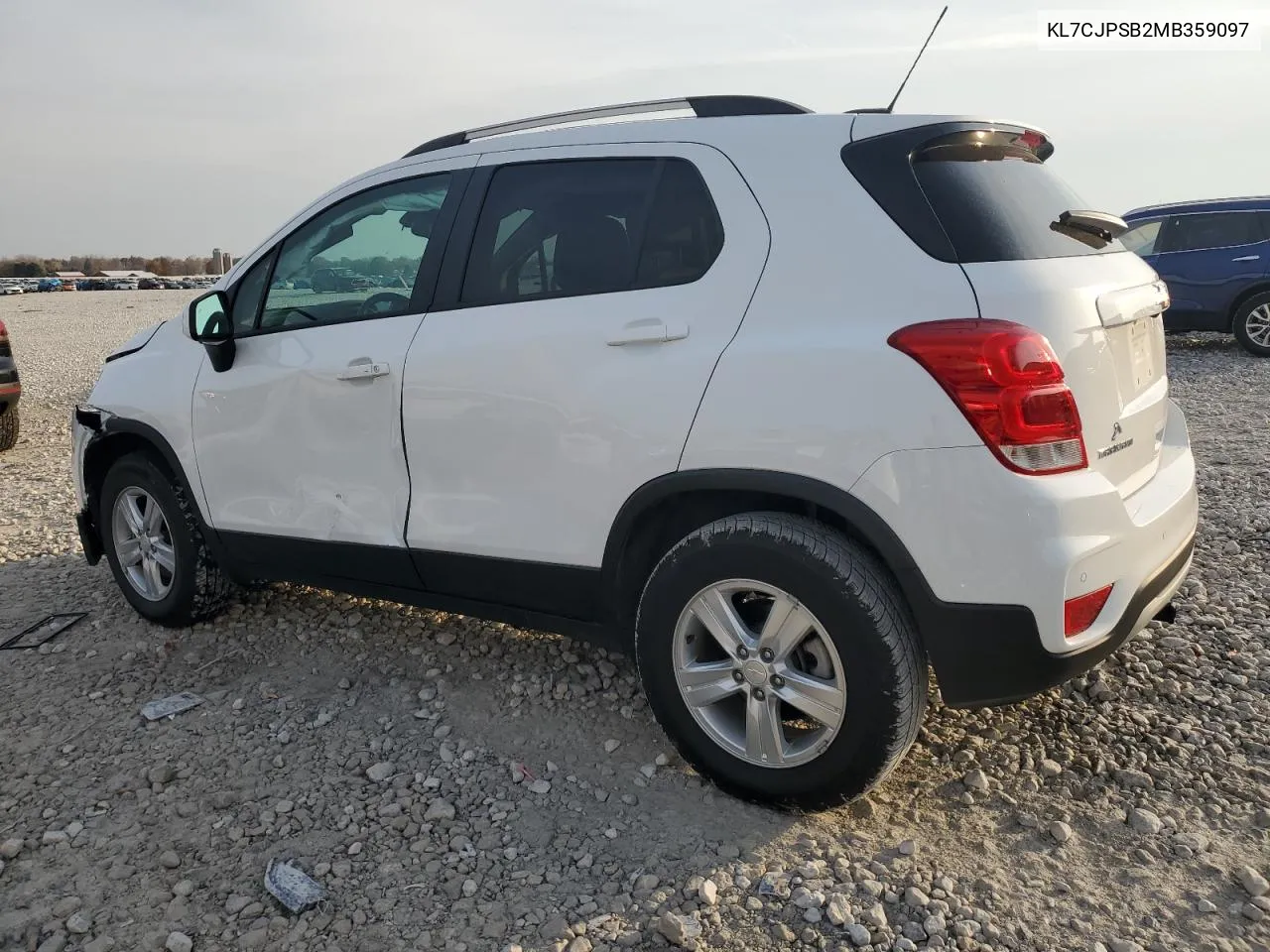 2021 Chevrolet Trax 1Lt VIN: KL7CJPSB2MB359097 Lot: 78177384