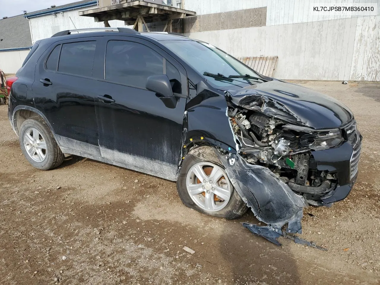 2021 Chevrolet Trax 1Lt VIN: KL7CJPSB7MB360410 Lot: 78190244