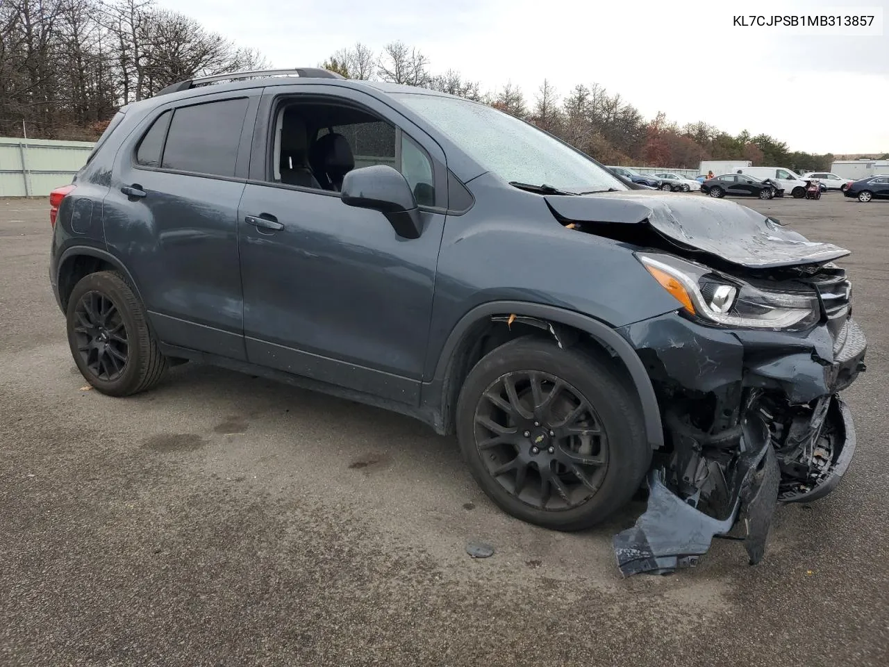 2021 Chevrolet Trax 1Lt VIN: KL7CJPSB1MB313857 Lot: 78572154