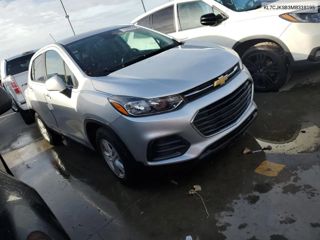 2021 Chevrolet Trax Ls VIN: KL7CJKSB3MB338195 Lot: 81859324