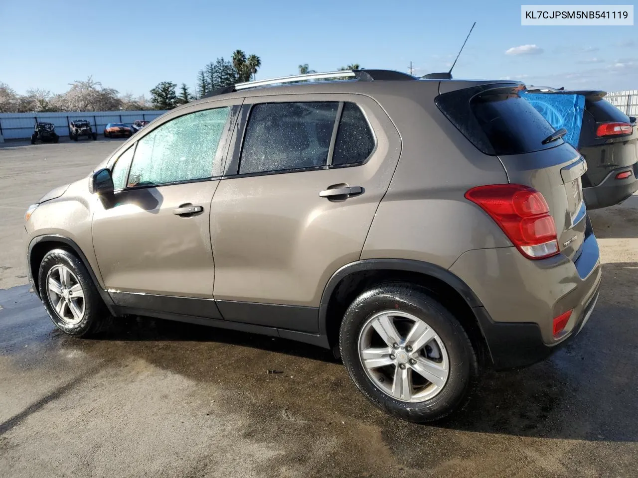 2022 Chevrolet Trax 1Lt VIN: KL7CJPSM5NB541119 Lot: 44525644