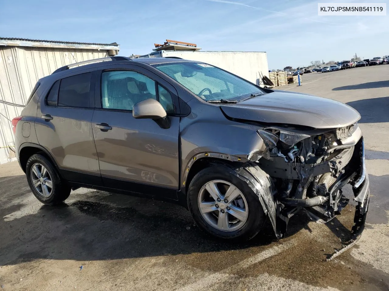 2022 Chevrolet Trax 1Lt VIN: KL7CJPSM5NB541119 Lot: 44525644