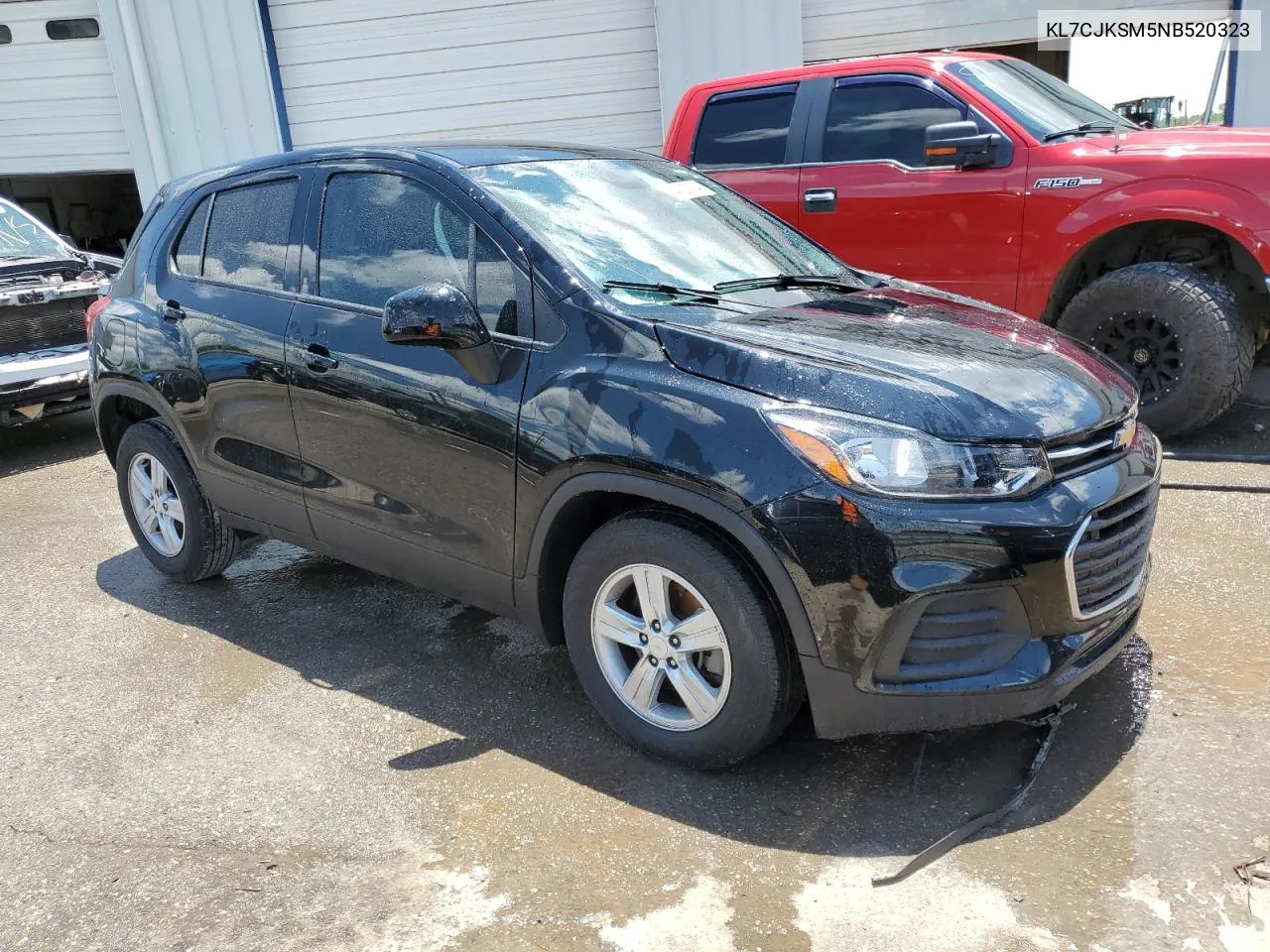 2022 Chevrolet Trax Ls VIN: KL7CJKSM5NB520323 Lot: 54825834