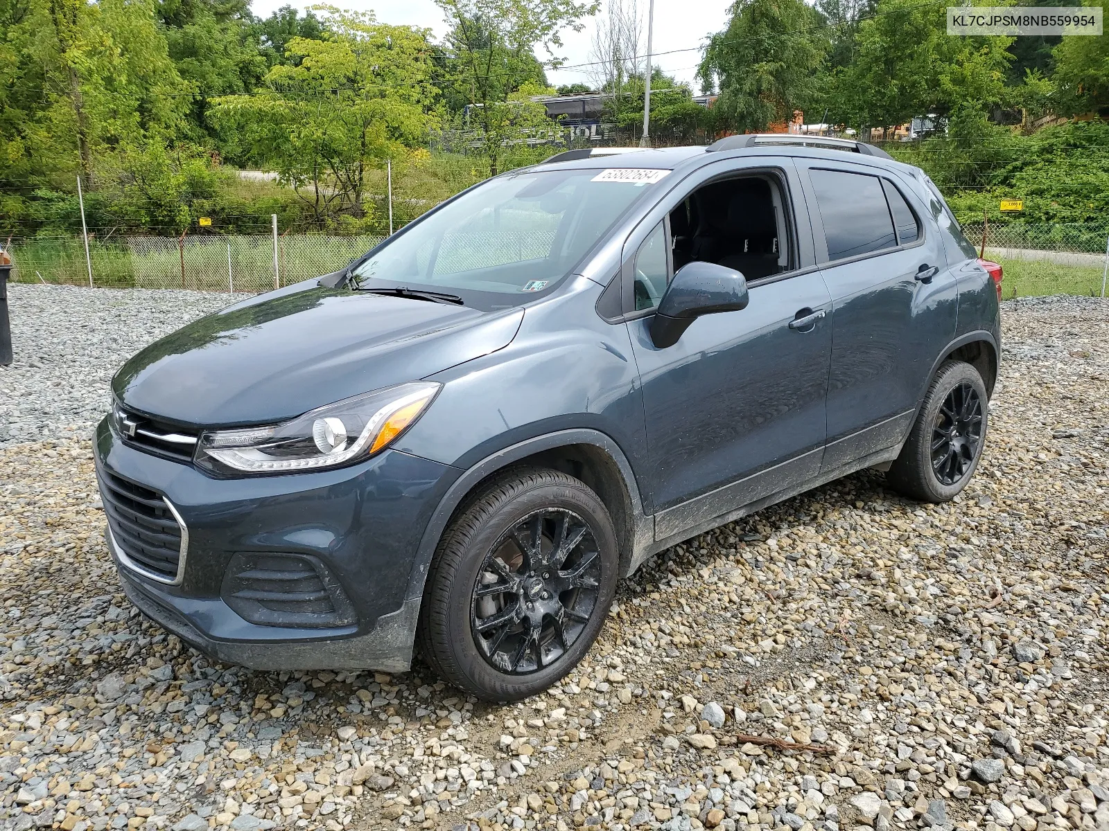 2022 Chevrolet Trax 1Lt VIN: KL7CJPSM8NB559954 Lot: 63802684