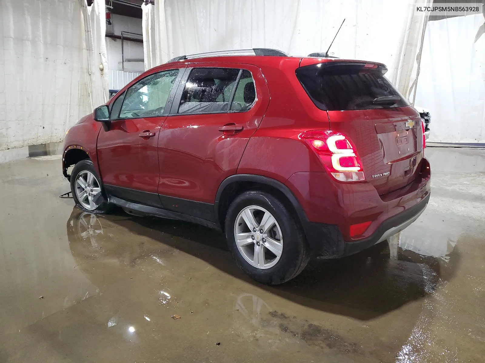 2022 Chevrolet Trax 1Lt VIN: KL7CJPSM5NB563928 Lot: 64769224